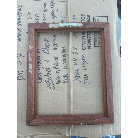 Minimalist Rustic Frame 8x10 wood wooden wall decor country cottage homestead - Picture 5 of 6